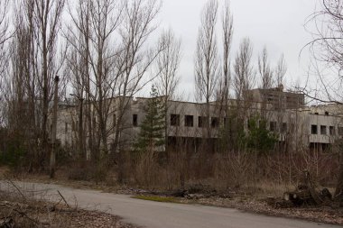 Chernobyl hayalet kasaba Pripyat, dönme dolabı