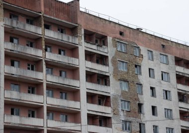 Chernobyl hayalet kasaba Pripyat, dönme dolabı