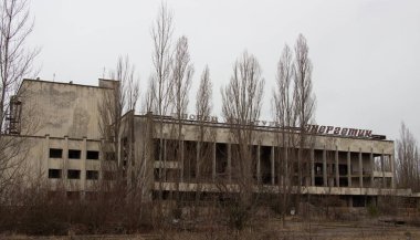 Chernobyl hayalet kasaba Pripyat, dönme dolabı