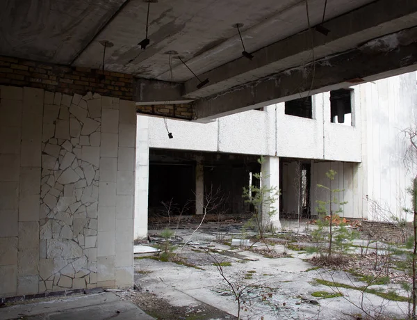 Ciudad fantasma Pripyat en Chernobyl, noria — Foto de Stock