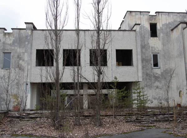 Πόλη φάντασμα Pripyat στο Τσερνομπίλ, τροχός του λούνα παρκ — Φωτογραφία Αρχείου