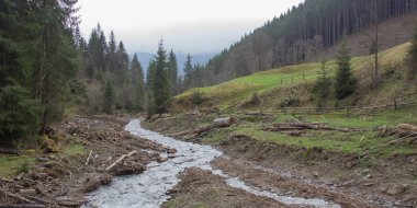 Karpatlarda dinlen, Gorgany dağlarında yürüyüş 
