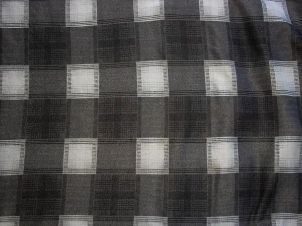Latar Belakang Kain Checkered Latar Belakang Tekstur Tak Berjahit — Stok Foto