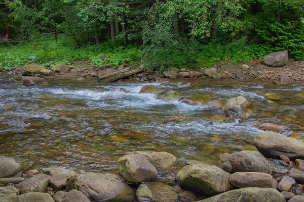 Unforgettable Trek Mountains Gorgan Waterfalls Rest Carpathians — Stock Photo, Image