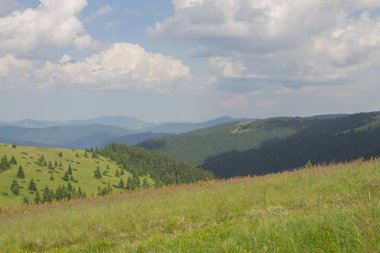Karpatlarda Trekking, Pop Ivan Marmarassky Pop Ivan Chernogorsk Ukrayna ve Romanya arasındaki sınıra yürüyüş