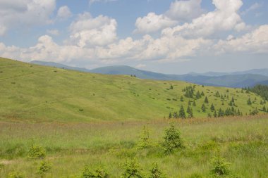 Karpatlarda Trekking, Pop Ivan Marmarassky Pop Ivan Chernogorsk Ukrayna ve Romanya arasındaki sınıra yürüyüş