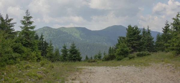 Karpatlarda Trekking, Pop Ivan Marmarassky Pop Ivan Chernogorsk Ukrayna ve Romanya arasındaki sınıra yürüyüş