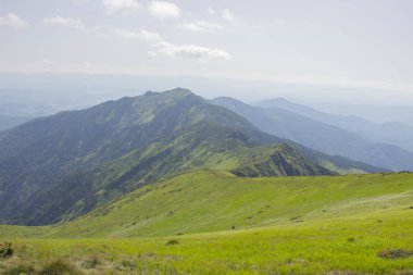 Karpatlarda Trekking, Pop Ivan Marmarassky Pop Ivan Chernogorsk Ukrayna ve Romanya arasındaki sınıra yürüyüş
