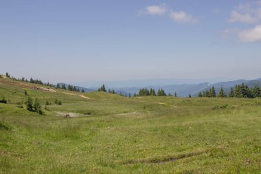 Karpatlarda Trekking, Pop Ivan Marmarassky Pop Ivan Chernogorsk Ukrayna ve Romanya arasındaki sınıra yürüyüş