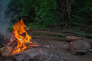 Karpatlarda Trekking, Pop Ivan Marmarassky Pop Ivan Chernogorsk Ukrayna ve Romanya arasındaki sınıra yürüyüş