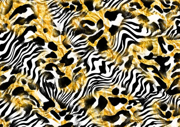 Design Textura Pele Leopardo Abstracto — Fotografia de Stock