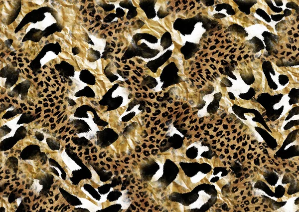 Diseño Abstracto Textura Piel Leopardo — Foto de Stock