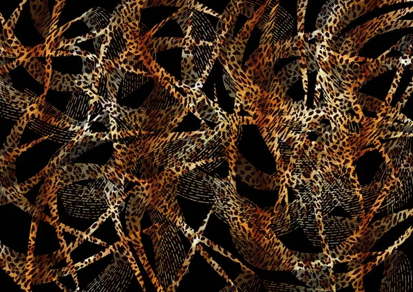 Абстрактний Дизайн Текстури Шкіри Леопарда — стокове фото