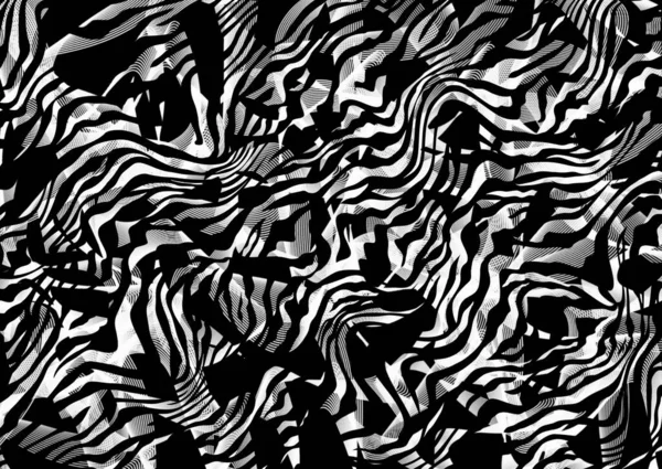 Design Textura Pele Zebra Abstrata — Fotografia de Stock