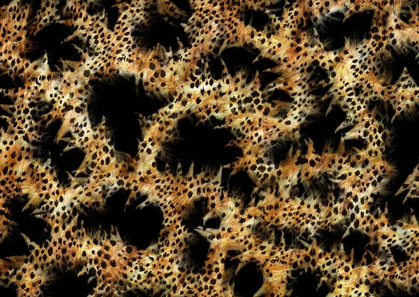 Абстрактный Дизайн Текстуры Кожи Леопарда — стоковое фото
