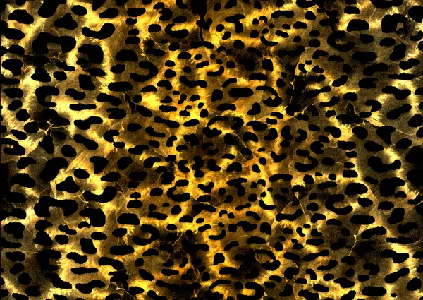 Diseño Abstracto Textura Piel Leopardo — Foto de Stock