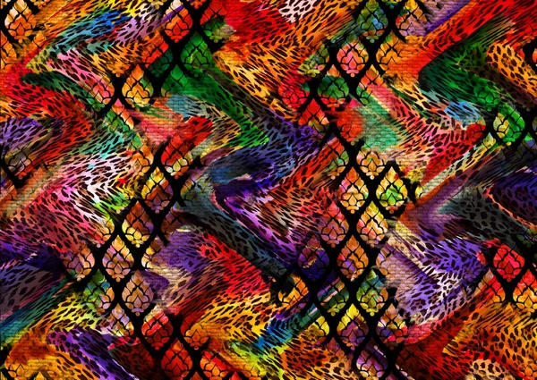 Абстрактний Геометричний Візерунок Текстурою Тканини — стокове фото