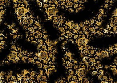 Kumaş dokusu olan soyut geometrik desen