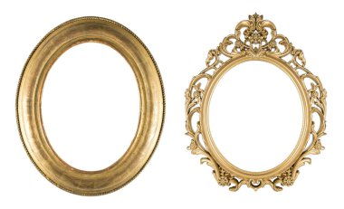 antika izole resim çerçevesi