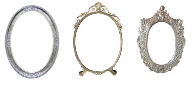 antika izole resim çerçevesi