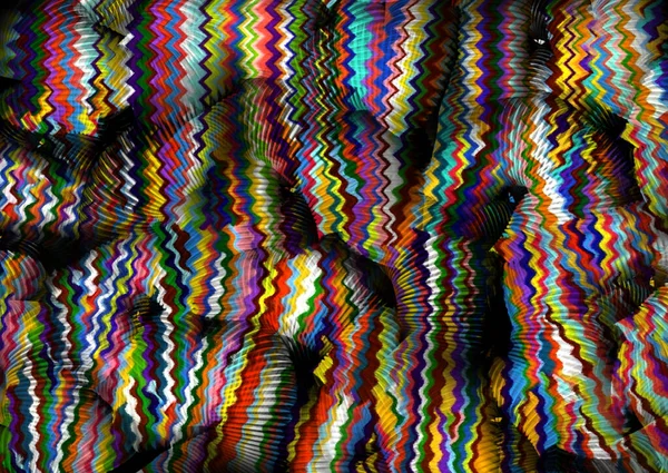 Абстрактный Красочный Геометрический Узор — стоковое фото