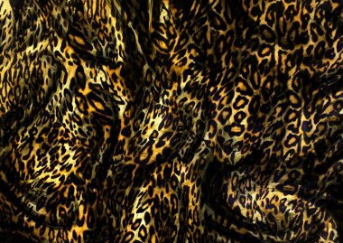 Soyut egzotik leopar deri dokusu