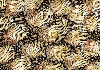 Soyut egzotik leopar deri dokusu