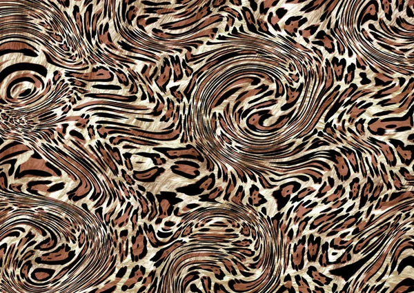 Abstrato Exótico Leopardo Textura Pele — Fotografia de Stock