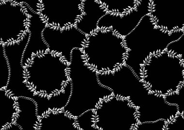 Kumaş dokusu olan soyut geometrik desen