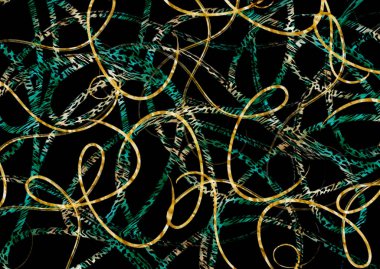 Soyut egzotik leopar deri dokusu