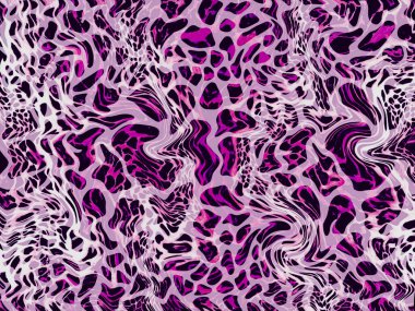 Soyut egzotik leopar deri dokusu