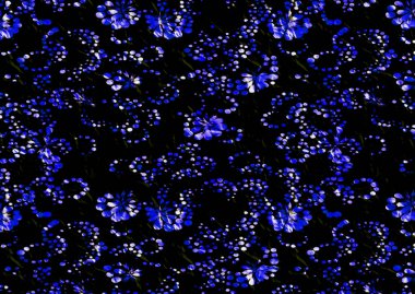 Soyut güzel çiçek desenli tasarım