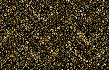 Yağlı fırçalı soyut hayvan derisi deseni