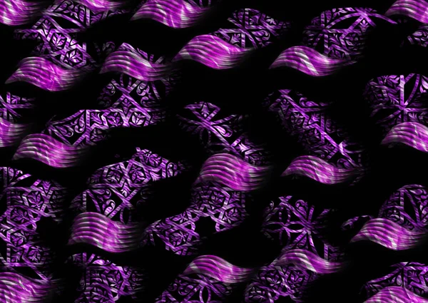 Abstrakcyjny Wzór Geometryczny Teksturą Folii — Zdjęcie stockowe