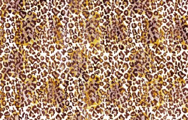 Soyut egzotik leopar deseni