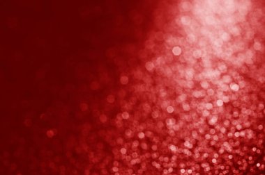 Kırmızı bokeh arka plan