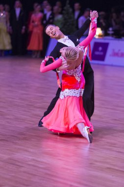 Dans çift gençlik standart Avrupa Program Wdsf Baltık Grand Prix-2108 Şampiyonası üzerinde gerçekleştirir.