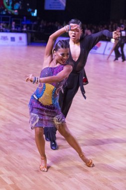 Çift Gençlik Latin Amerika programı Wdsf Baltık Grand Prix-2108 Şampiyonası üzerinde gerçekleştirir.