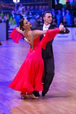 Profesyonel yetişkin dans çift