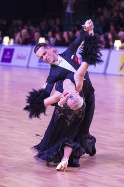 Dans çift gençlik standart Avrupa Program Wdsf Baltık Grand Prix-2108 Şampiyonası üzerinde gerçekleştirir.