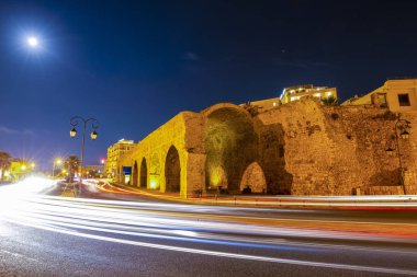 Agios Dimitrios Kalesi ve Eski Kale Heraklion City üzerinde 