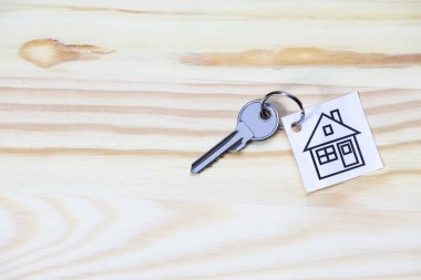Ev Kavramları. Gümüş Anahtarla birlikte Ev veya Ev Sembolü