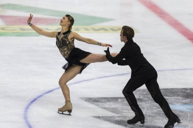 Katharina Mueller ve Almanya 'dan Tim Dieck çifti.