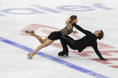 Katharina Mueller ve Almanya 'dan Tim Dieck çifti.