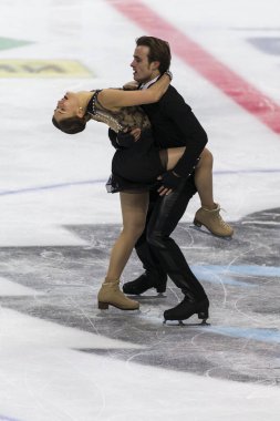 Katharina Mueller ve Almanya 'dan Tim Dieck çifti.