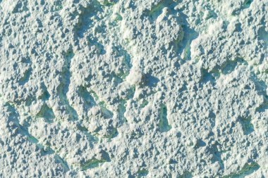 Dekoratif Stucco 'nun soyut dokusunun yakın plan Macro Çekimi. Yatay Resim