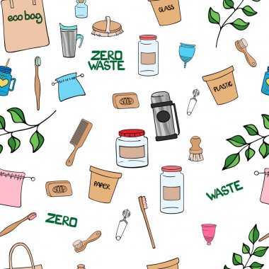 sorunsuz doku sıfır atık makul tüketim deseni