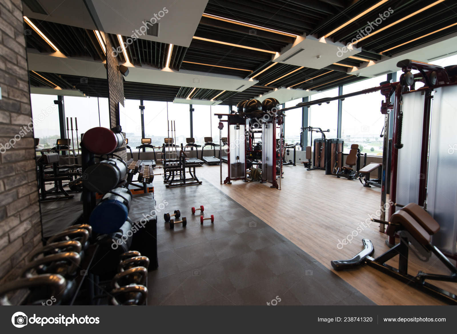 Modern gym room new arrivals