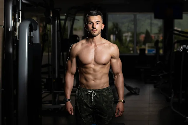 Portrait Of A Physically Fit Muscular Young Man — Stock Photo, Image