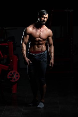 kasların esneme vücut geliştirmeci